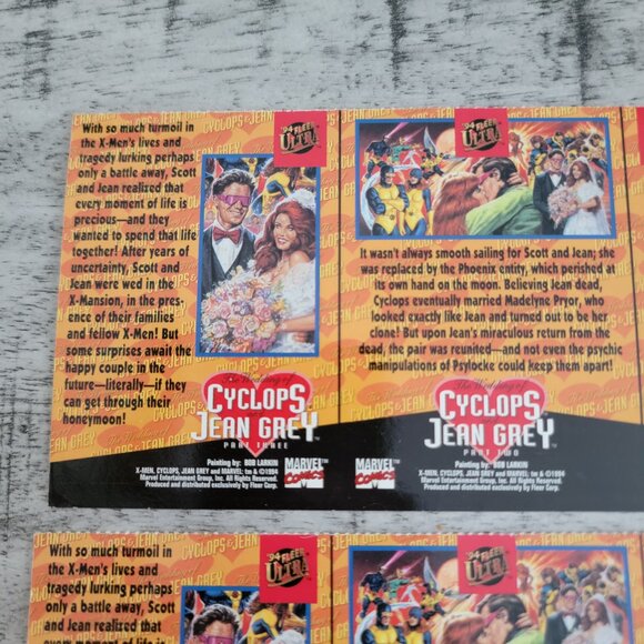 1994 Fleer Ultra X-Men Wedding of Cyclops and Jean Grey Trading Cards - Picture 4 of 15